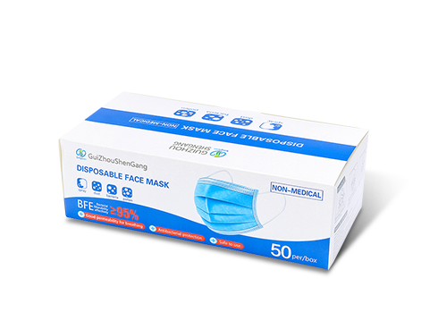GS Disposable Face Mask, 50 pcs per Box