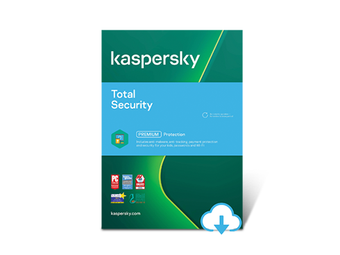 Kaspersky Total Security 2021 1 Year / 5 Devices - Download