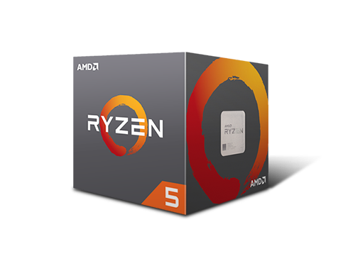 AMD RYZEN 5 2600 6-Core 3.4 GHz (3.9 GHz Max Boost) Socket AM4 65W YD2600BBAFBOX Desktop Processor