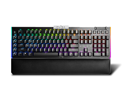 EVGA Z20 RGB Optical Mechanical Gaming Keyboard, Optical Mechanical Switches 812-W1-20US-KR (Clicky)