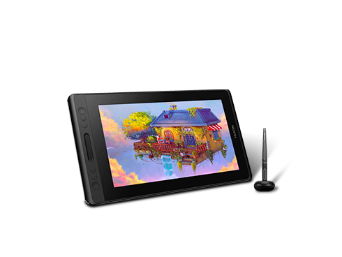 Huion KAMVAS Pro 13 Graphics Drawing Monitor Pen Display Tilt Function 8192 Pen Pressure Battery-Free Stylus