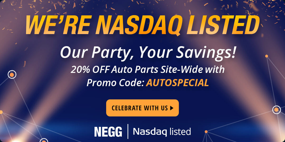 WE'RE NASQAD LISTED! 20% OFF Auto Parts Site-Wide with Promo Code: AUTOSPECIAL