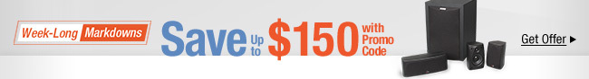 Save up to $150 with promo code.