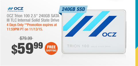 OCZ Trion 100 2.5" 240GB SATA III TLC Internal Solid State Drive