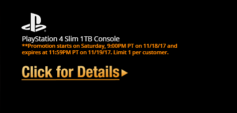 PlayStation 4 Slim 1TB Console