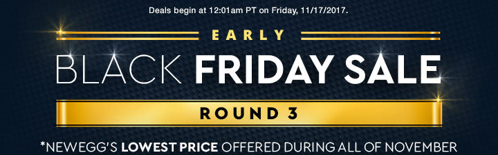 Early Black Friday Sale - Round 3