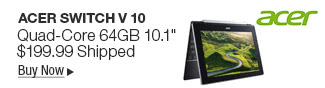 Newegg Flash - Acer Switch V 10 Quad-core 64GB 10.1"