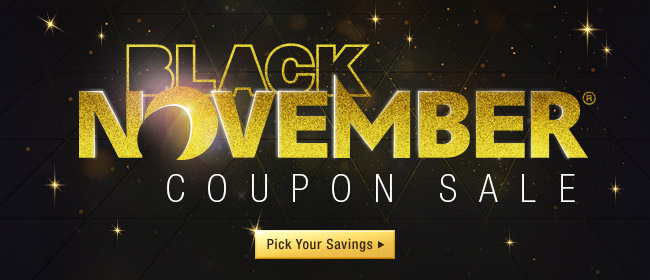 Black November Coupon Sale