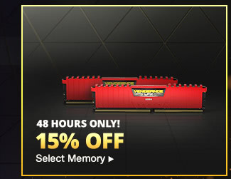 15% OFF SELECT MEMORY*