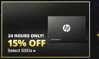 15% OFF Select SSDs*