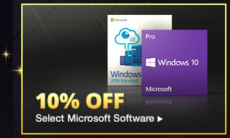 10% OFF SELECT MICROSOFT SOFTWARE*