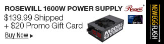 Newegg Flash - ROSEWILL 1600W POWER SUPPLY 