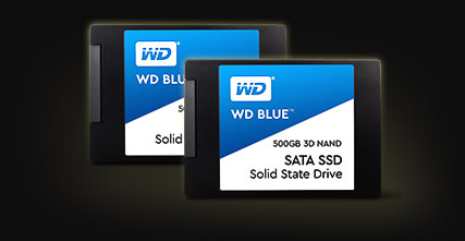 Combo: 2x - WD Blue 3D NAND 500GB PC SSD - SATA III 6 Gb/s 2.5"/7mm Solid State Drive - WDS500G2B0A