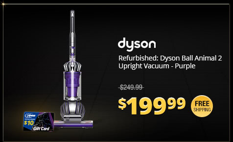 Refurbished: Dyson Ball Animal 2 Upright Vacuum - Purple