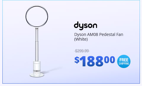 Dyson AM08 Pedestal Fan (White)