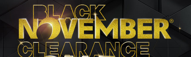 Black November Clearance Sale