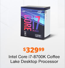 Intel Core i708700K Coffee Lake Desktop Processor