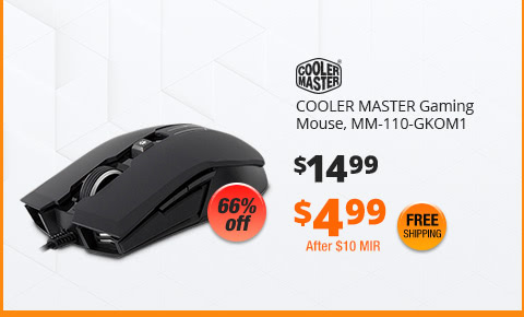 COOLER MASTER Gaming Mouse, MM-110-GKOM1