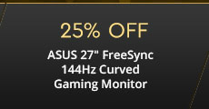 ASUS 27 inch 144Hz Curved Gaming Monitor