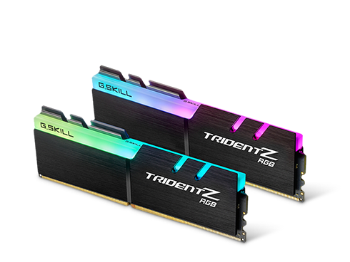 G.SKILL TridentZ RGB Series 16GB (2 x 8GB) DDR4 3200 (PC4 25600) Desktop Memory, F4-3200C16D-16GTZR