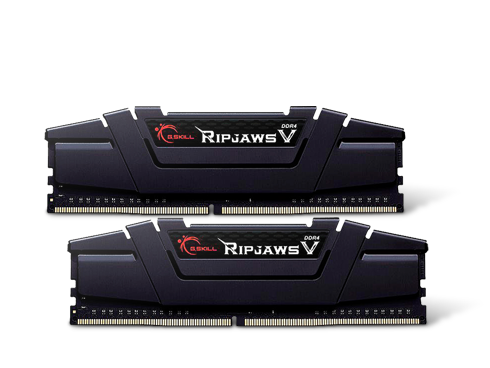 G.SKILL Ripjaws V Series 16GB (2 x 8GB) DDR4 3600 (PC4 28800) Desktop Memory, F4-3600C16D-16GVKC