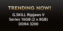 G.SKILL Ripjaws V Series 16GB (2 x 8GB) DDR4 3200
