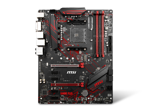 MSI PERFORMANCE GAMING B450 GAMING PLUS AM4 AMD B450 SATA 6Gb/s USB 3.1 HDMI ATX AMD Motherboard