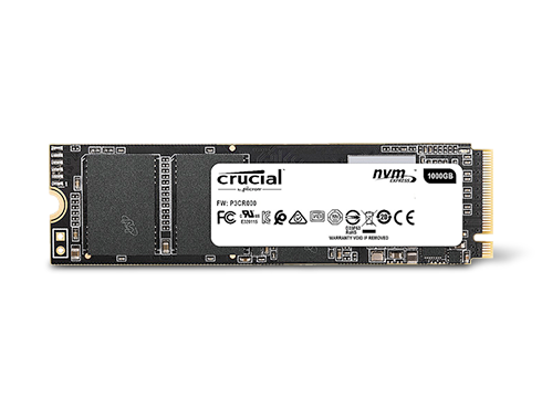 Crucial P1 1TB 3D NAND NVMe PCIe M.2 Internal Solid State Drive