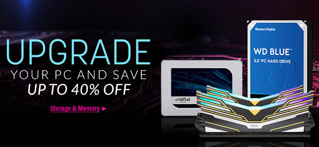 Upgrade Your PC and Save Up to 40% Off