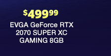 EVGA GeForce RTX 2070 SUPER XC GAMING 8GB 