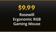 Rosewill Ergonomic RGB Gaming Mouse