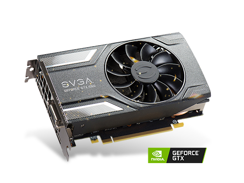 EVGA GeForce GTX 1060 SC GAMING, ACX 2.0 (Single Fan), 3GB GDDR5, DX12 OSD Support (PXOC)
