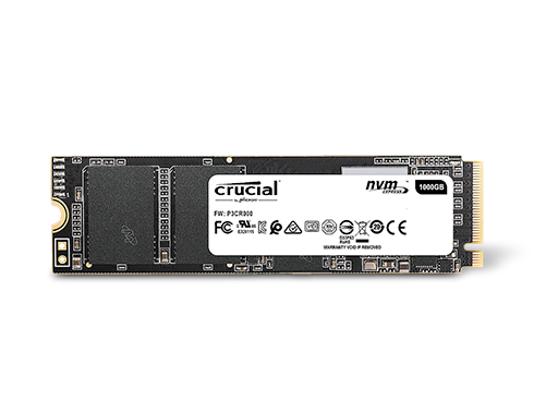 Crucial P1 1TB 3D NAND NVMe PCIe M.2 SSD - CT1000P1SSD8