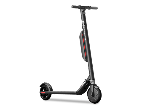 Refurbished: Segway Ninebot ES3 Folding Electric KickScooter w/ Dual Battery & External Battery, Dark Gray