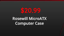 Rosewill MicroATX Computer Case