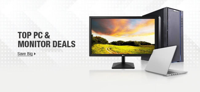 Top PC and Monitor Deals