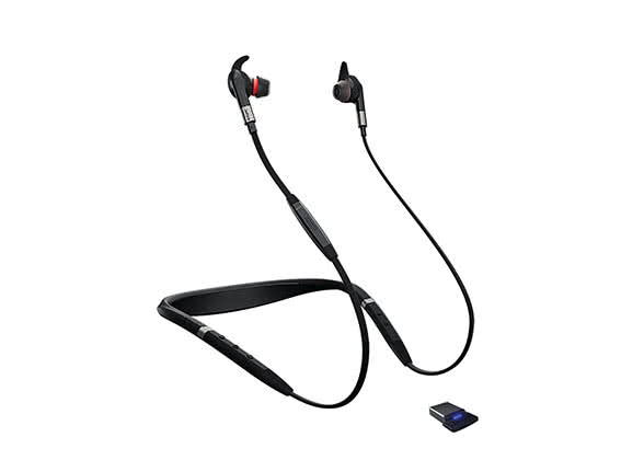 REFURBISHED: Jabra Evolve 75e Microsoft Skype Wireless Bluetooth Earbuds