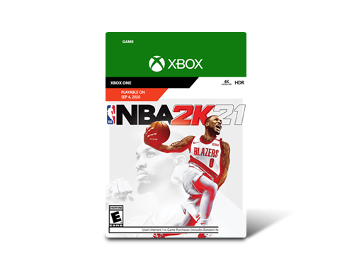 NBA 2K21 Xbox One [Digital Code]
