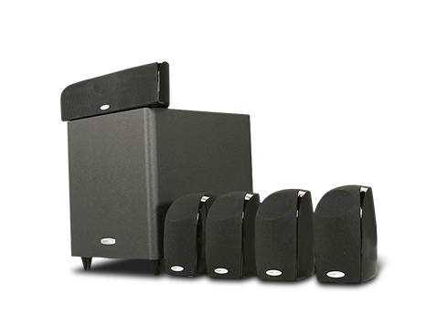 Polk Audio TL1600 5.1 Compact Surround Sound Home Theater System with Powered Subwoofer