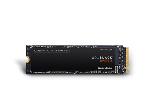 WD BLACK SN750 NVMe M.2 2280 1TB PCI-Express 3.0 x4 64-layer 3D NAND Internal Solid State Drive (SSD) WDS100T3X0C