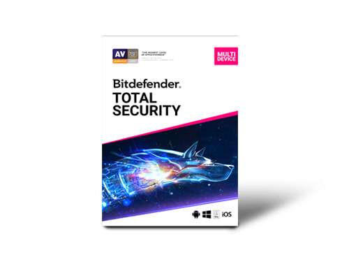 Bitdefender Total Security 2020 - 2 Year/5PCs - Download