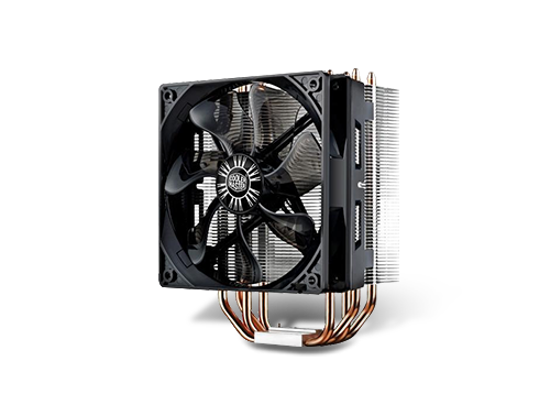 Cooler Master Hyper 212 Evo CPU Cooler, 4 CDC Heatpipes, 120mm PWM Fan, Aluminum Fins for AMD Ryzen/Intel LGA1200/1151