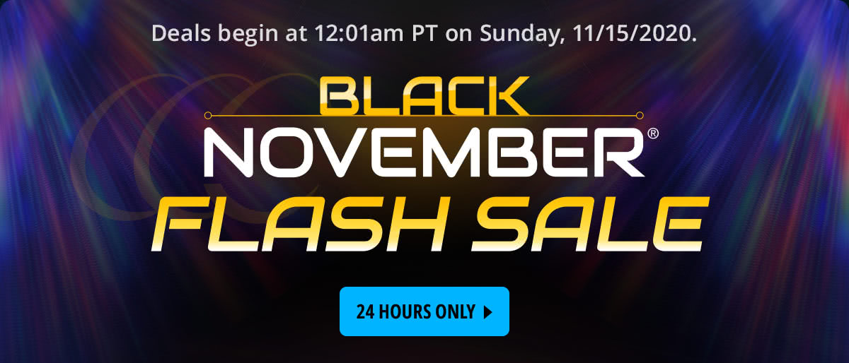 Black November Flash Sale