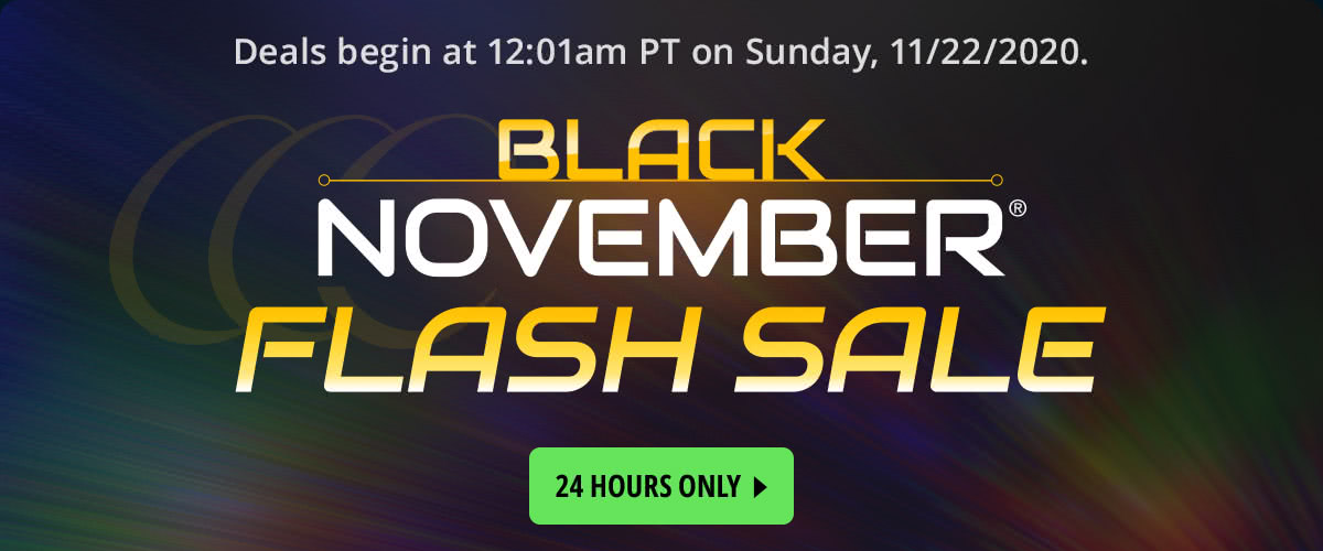 Black November Flash Sale