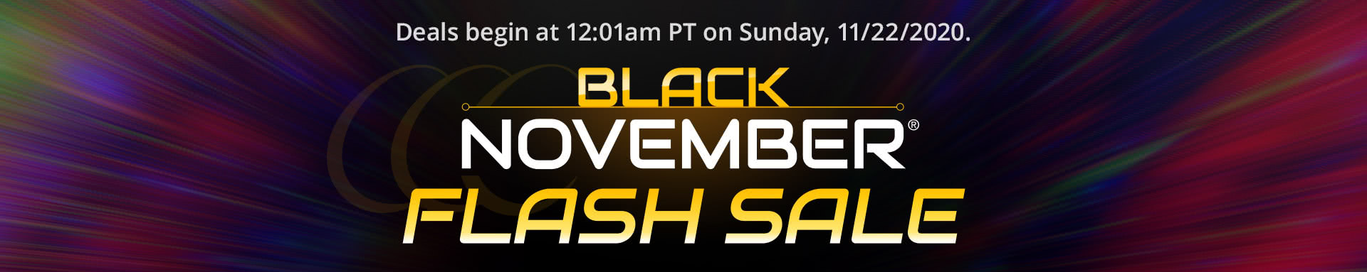 Black November Flash Sale