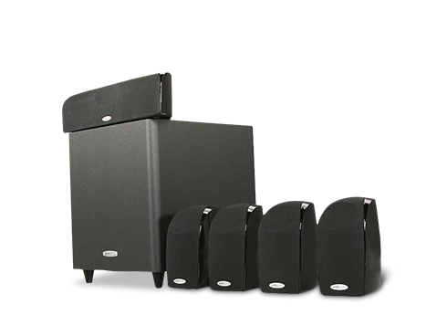 Polk Audio TL1600 5.1 Compact Surround Sound Home Theater System w/ Powered Subwoofer