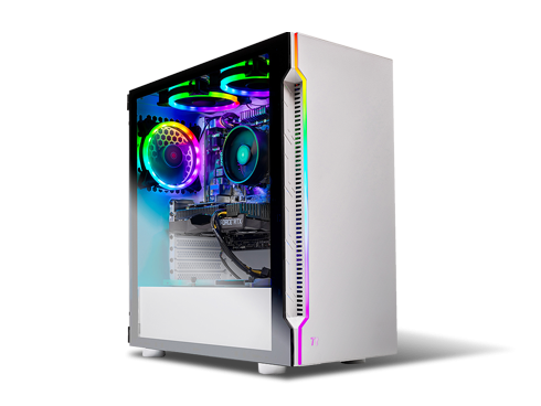 Skytech Archangel Gaming Desktop - Ryzen 5 3600, GeForce RTX 2060, 16 GB DDR4, 500 GB SSD, RGB Fans
