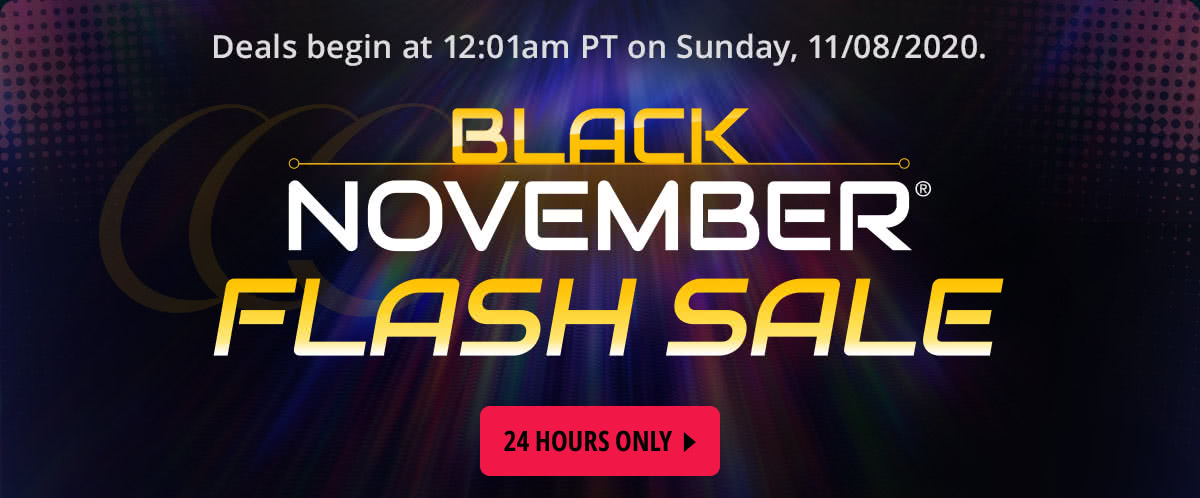 Black November Flash Sale