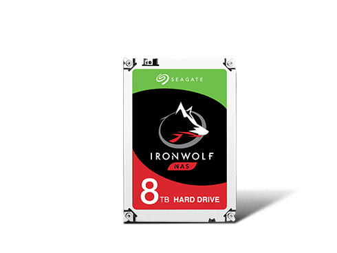 Seagate IronWolf 8TB NAS 7200 RPM 256MB Cache SATA 6.0Gb/s 3.5 Inch Hard Drive