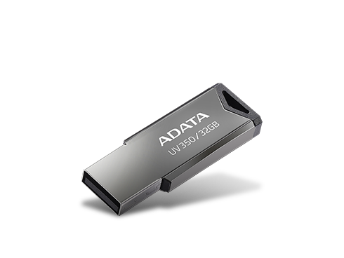 ADATA 32GB UV350 USB 3.2 Gen 1 Flash Drive (AUV350-32G-RBK)